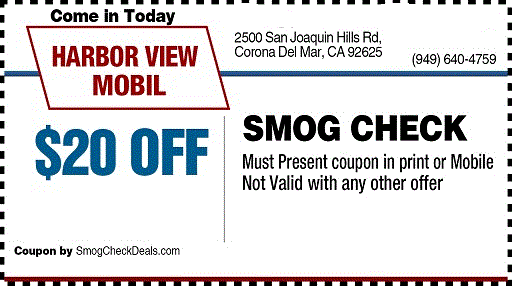 Smog Check Coupon